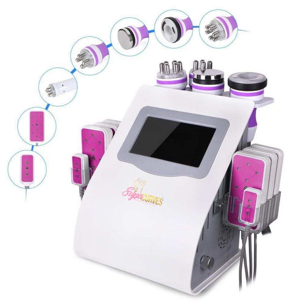 6 in 1 40k Radio Frequency Ultrasonic Cavitation/ Laser Liposuction